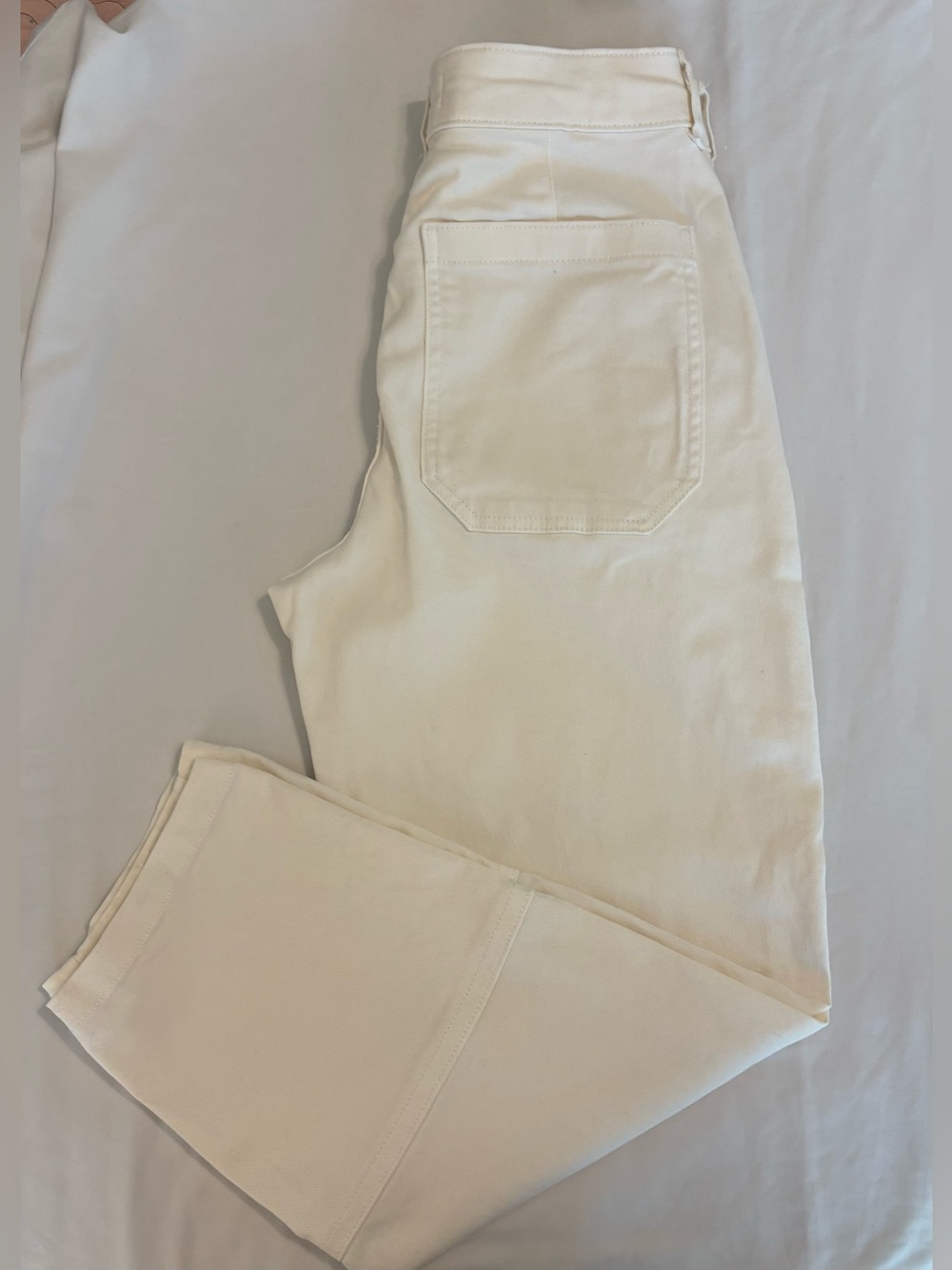 Everlane Utility Barrel Pant Color Bone Size 2. - Picture 4 of 10